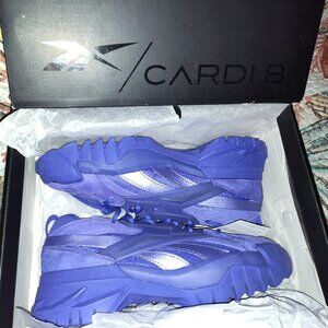 Club C Cardi B V2 ultra purple sneakers size 10